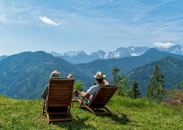 Dağ evi Obiralmhütte Fladung Bad Eisenkappel
