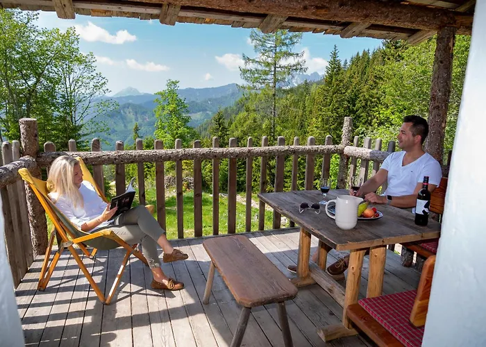 Dağ evi Obiralmhütte Fladung